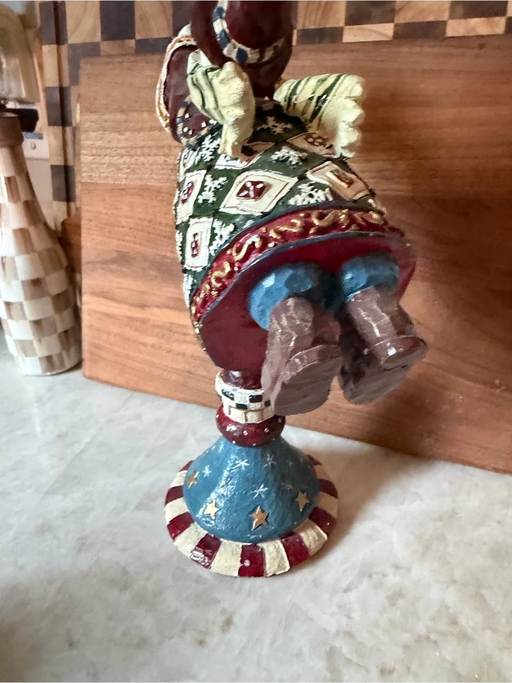Vintage snowman decoration 9-1/2”